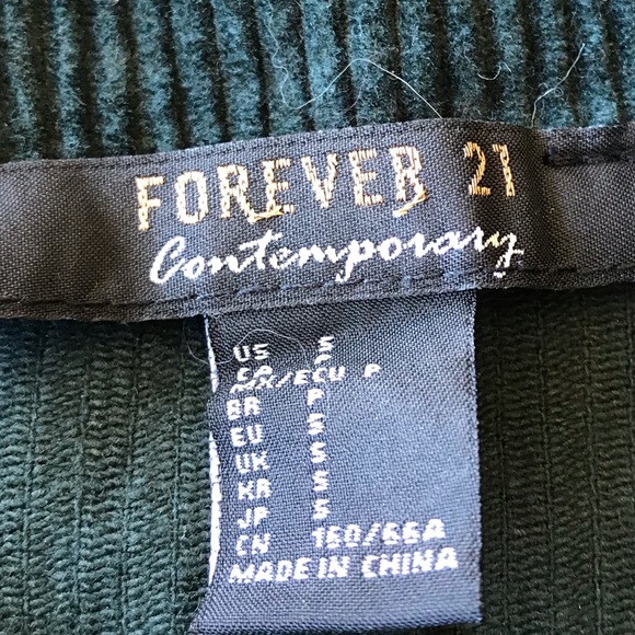 Corduroy mini skirt - Picture 2 of 2